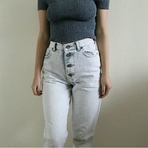 💙 Vintage Acid Wash Mom Jeans 💙